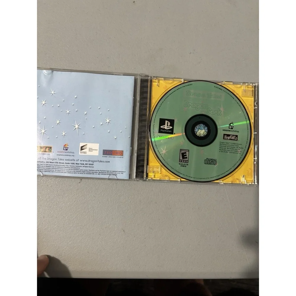 SONY PLAYSTATION PS1 VIDEO GAME DRAGON TALES DRAGON SEEK RATED EVERYONE